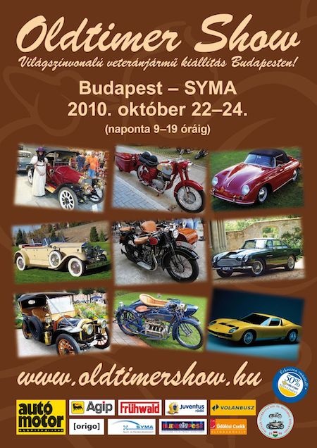 Ismét Oldtimer Show a SYMA rendezvénycsarnokban!