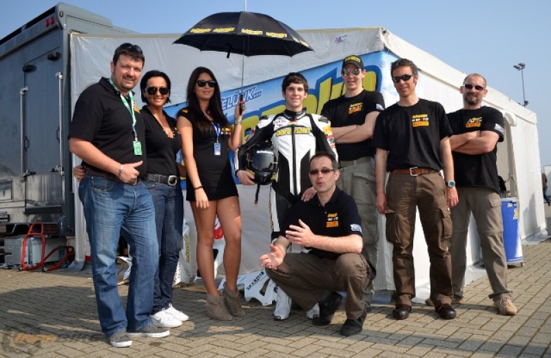Győrfi Alen teljesítette élete első Superstock 1000 futamát