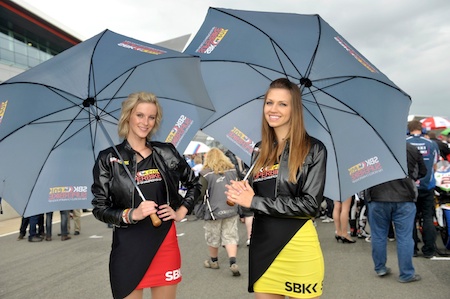 SBK lányok Silverstone-ból