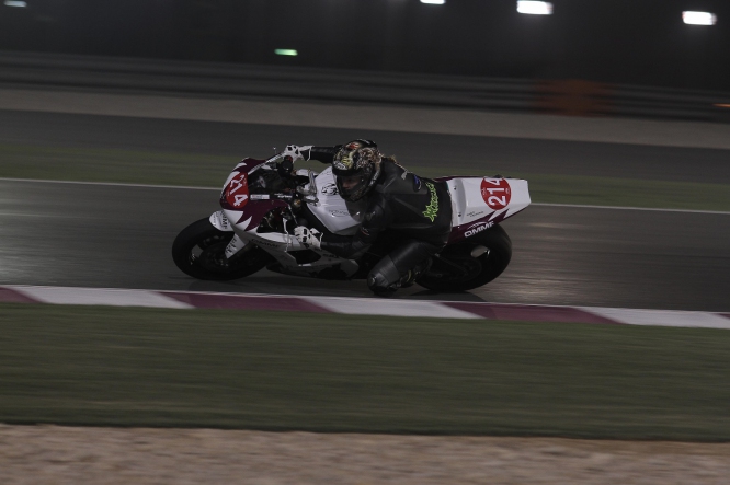 Sajtóközlemény - H-Moto, Losail Ázsia Bajnokság, Katar, 1. forduló, Időmérő, 2014.10.18.  Kis Viktória kategóriája 3. helyéről várhatja a szombati versenyek rajtját