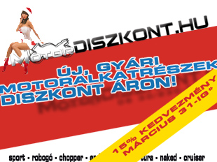 Eladó motoros webshop