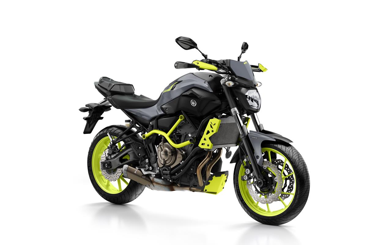 Új színben pompázik az Yamaha MT-07 Moto Cage!
